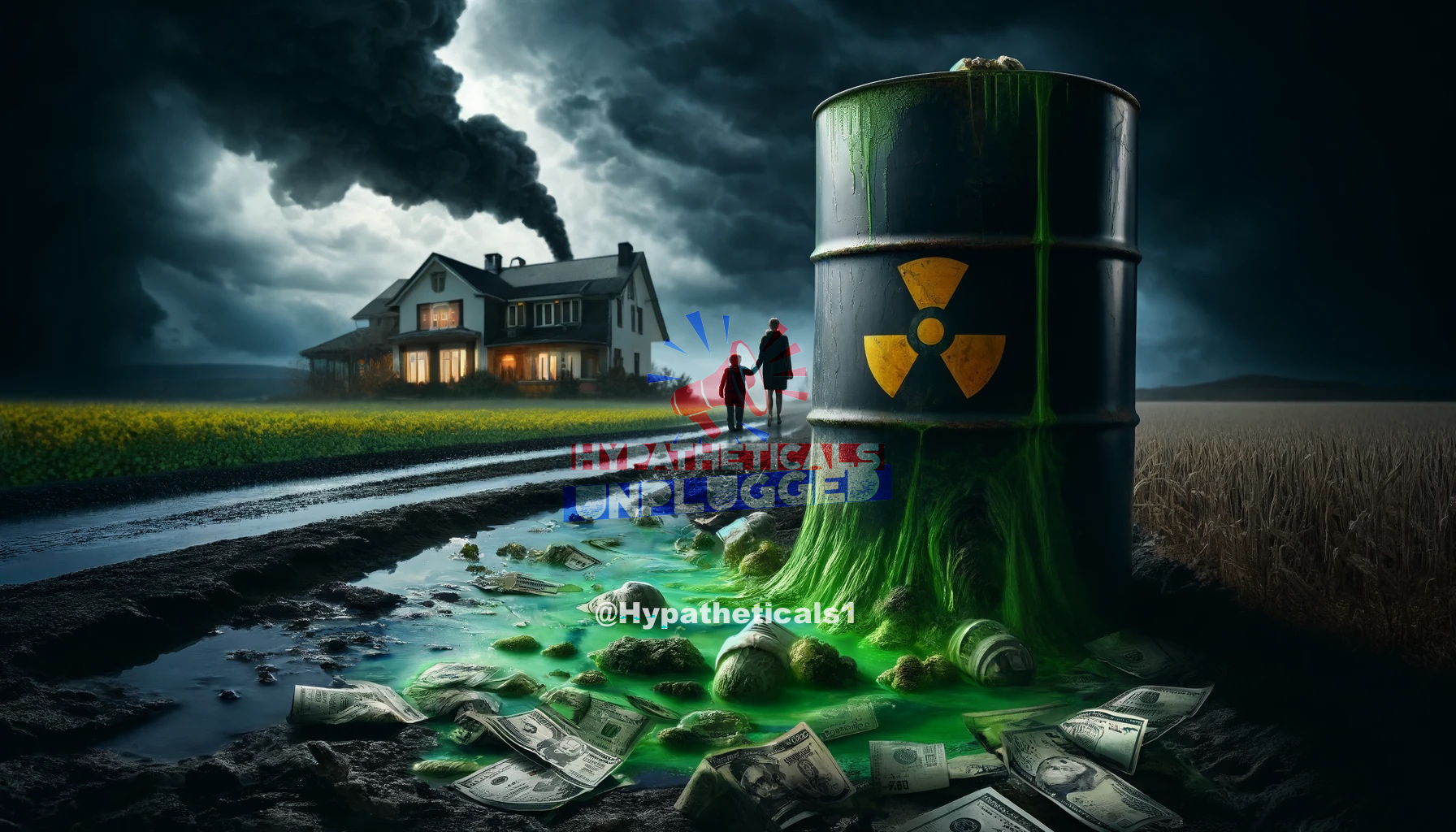 Nuclear waste is toxic to money2